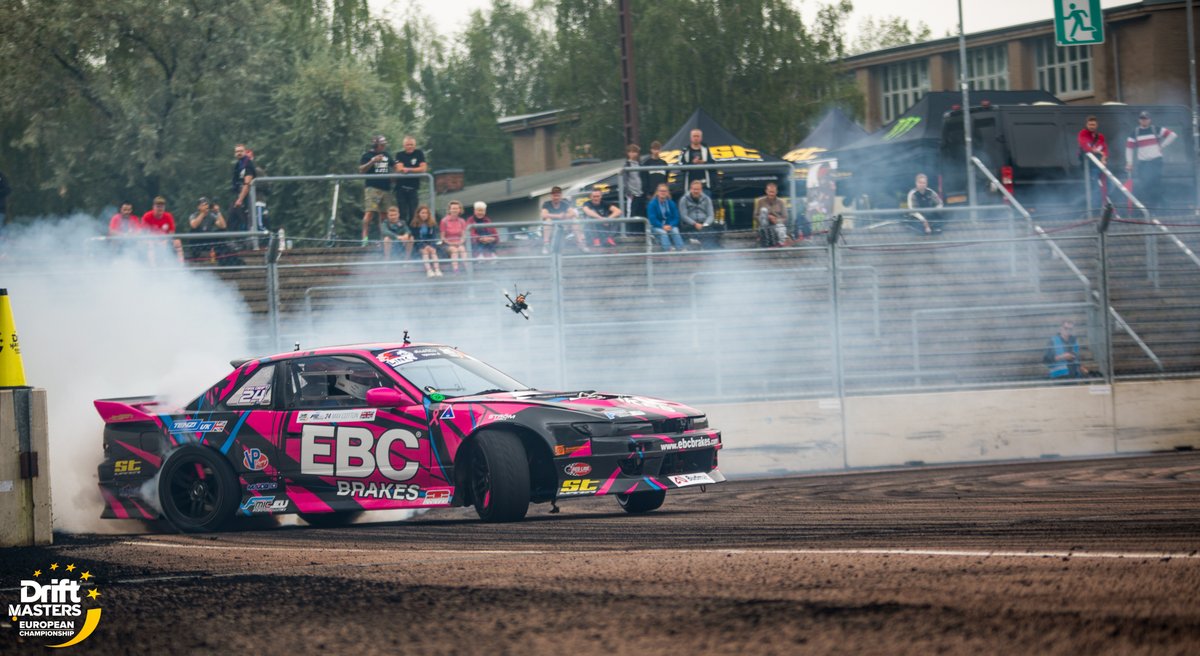 ebcbrakesuk's tweet photo. .@MaxCotton5 battled it out with the best of the best at the latest round of the @DriftMastersGP in Germany.

He uses EBC Brakes' #Yellowstuff pads and #USR discs in his supercharged V8-powered PS13 Nissan Silvia. 

Read his full report here: https://t.co/nRVLceVVPb https://t.co/hmJS0pZJXF