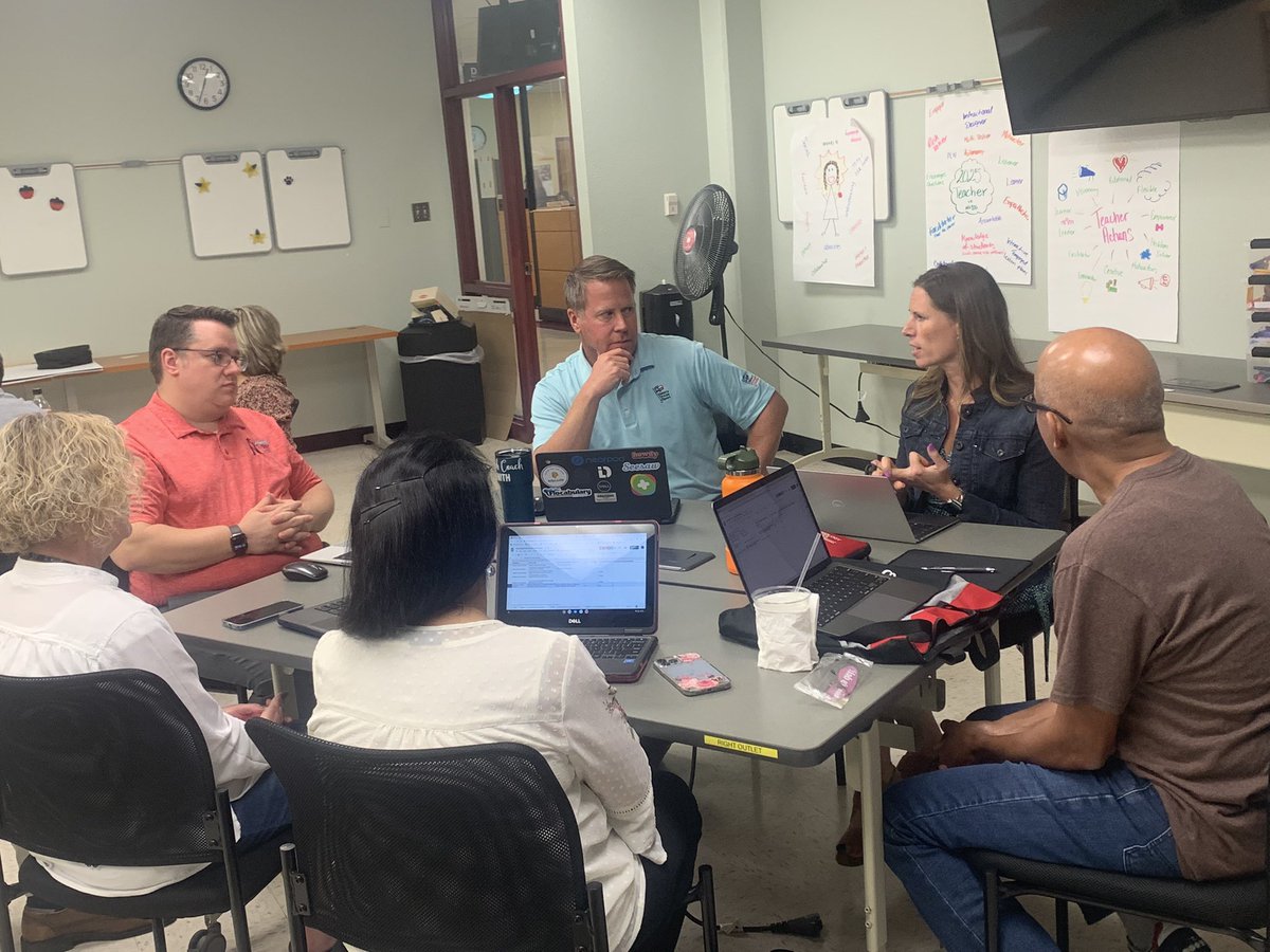 _LeannKidd's tweet photo. First round of PLCs with our #ALP partners. Looking forward to seeing their achieved goals. #advancedLearningPartnerships #nisd #nisdtss https://t.co/YOuYkVdit7