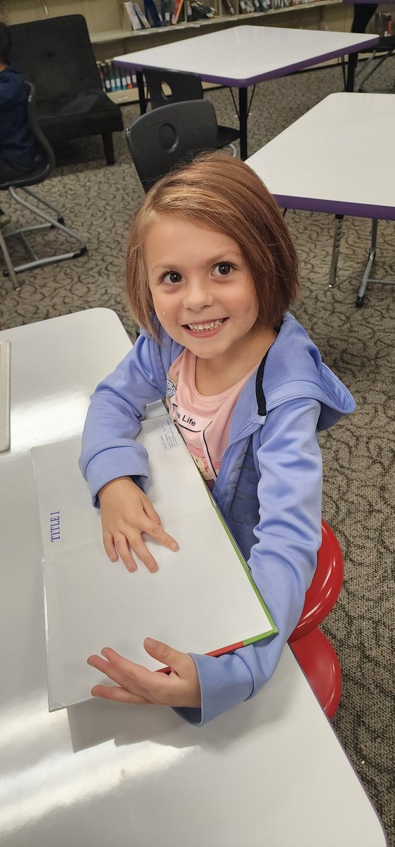 MsMcPhateGISD's tweet photo. Big day here at @mambrinosteam for our Kindergarten friends! We are working on choosing the just right book and checking out with @MambrinoDaisies 💜📚🌼
#plantgrowbloom @granburyisd https://t.co/8qyHaYfXmt