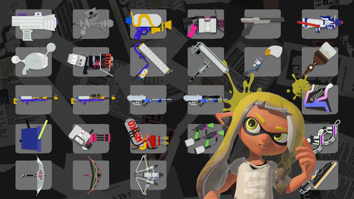 ¿Quién ha descubierto ya su arma favorita en #Splatoon3?