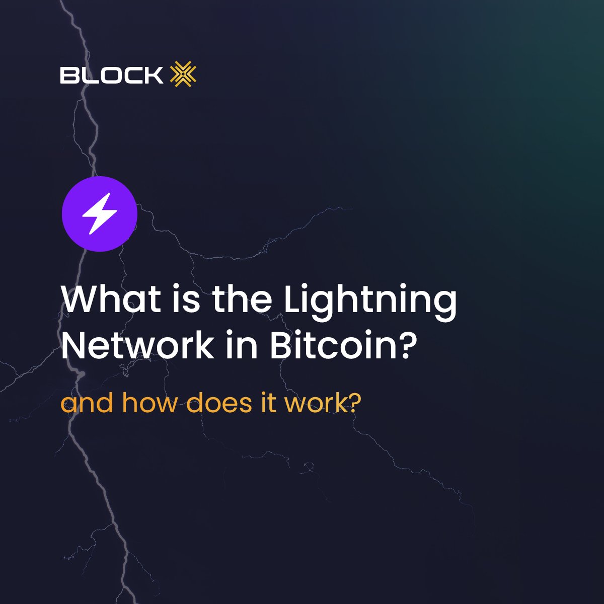 MyBLKXOfficial's tweet photo. "Crypto did you know?!" 🤔

What is the lightning network? 

Tag someone that would like this post. https://t.co/ocAPSHNZq8