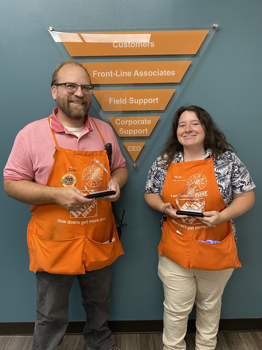 Thank you ⁦⁦<a href="/thd_dlussier/">deb lussier</a>⁩, ⁦<a href="/HDRLC8615/">Home Depot RLC 8615</a>⁩ having an awesome Team is very rewarding. APM and AP Supervisor of the Quarter.