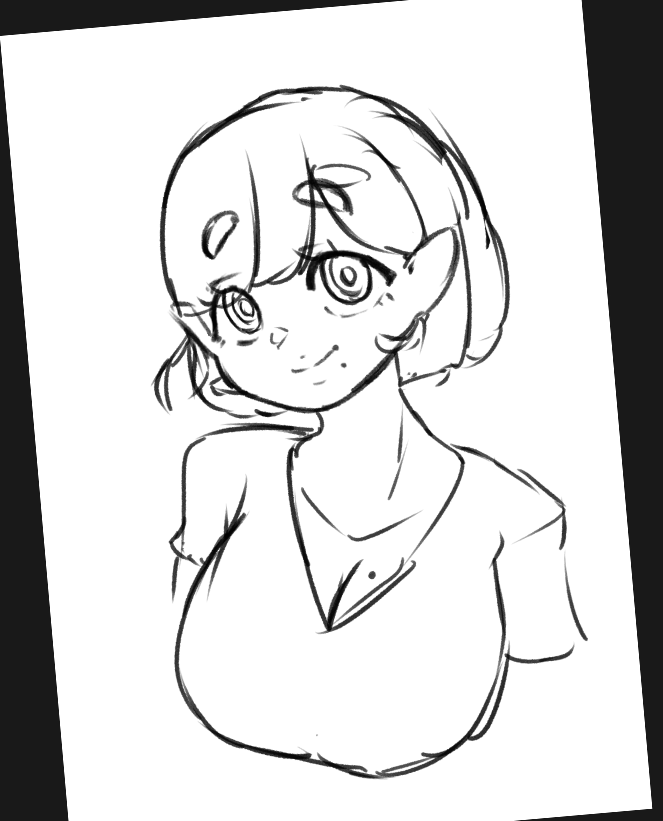 #wip MEILF #oc her name is Mei because Im lazy, MILF ELF MEI MEILF 