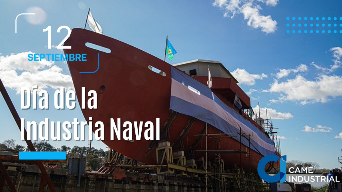 #DíaDeLaIndustriaNaval
En su día, saludamos a todos los trabajadores y las trabajadoras de astilleros de este sector, una de las actividades productivas más antiguas de nuestro país.