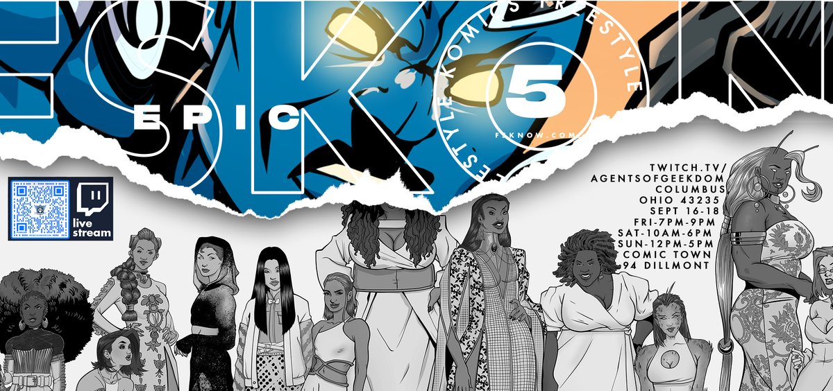 ThatNERDSoul's tweet photo. Weekend is SO CLOSE! From 9.16-18, #FSKon rocks @ComicTown LIVE and online. Discover how comics are made and more 🤯 Stay up on all #FSKday news at https://t.co/72rjYc1o8Z
#FSK #FSKomics #freestyle #conlife #family https://t.co/3ALTDr6SqC