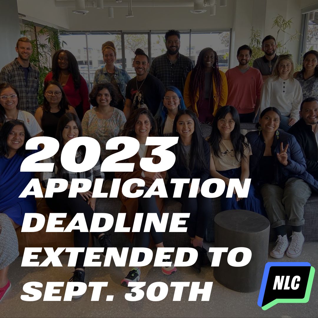 Want to apply to NLC Chicago but haven't gotten your application in yet 😱? Fret not! The application deadline is extended to Sept. 30th! Apply here: ow.ly/bNVF50KHaLW
