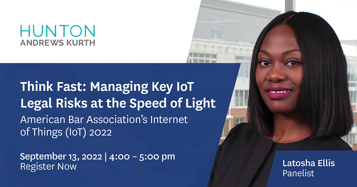 HuntonInsurance's tweet photo. Latosha Ellis will speak on a panel titled Think Fast: Managing Key #IoT Legal Risks at the Speed of Light during ABA’s Science & Technology Law Section. #ABACLE
Register now and use code FACFRIENDS to receive 20% off whichever tuition you're entitled to: https://t.co/k2LapaJ09Q https://t.co/1dy7Cb5vTn