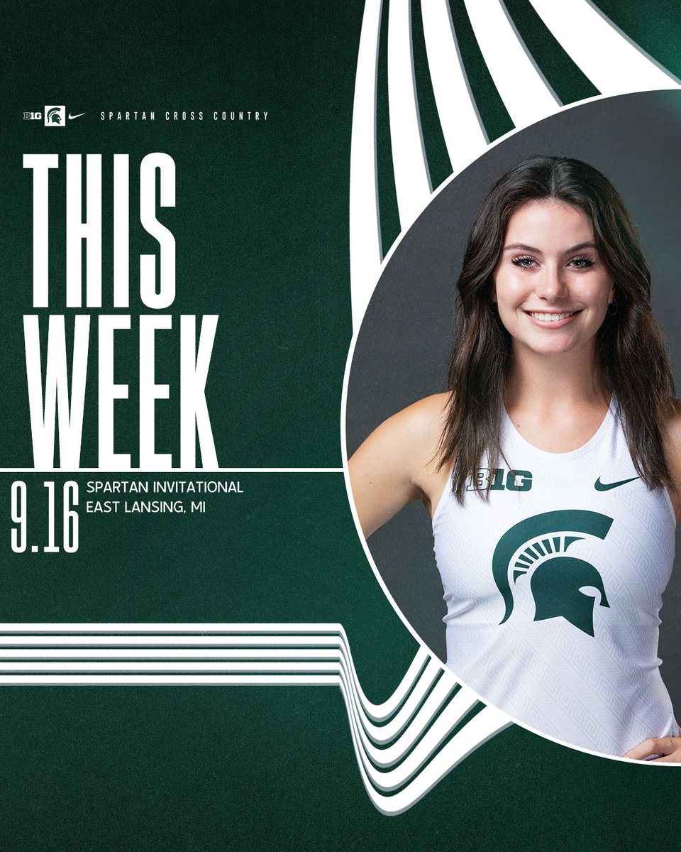 It's MEET WEEK in East Lansing! See you at Forest Akers East on Friday for the Spartan Invite!

#GoGreen