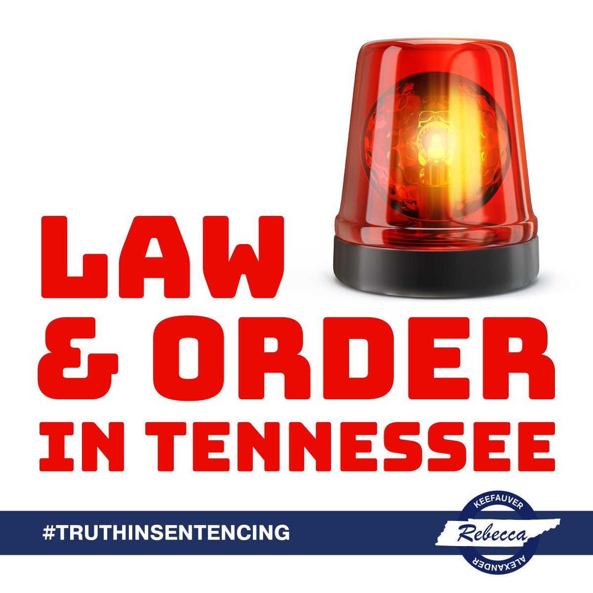 RepAlexander7's tweet photo. In TN we want to protect our citizens. We passed #TruthInSentencing, which ensures violent criminals serve 100% of their sentence. The heartbreaking acts that have taken place in Memphis this past week could have been avoided, had this legislation been in place years ago. https://t.co/MR5FFPu5HK