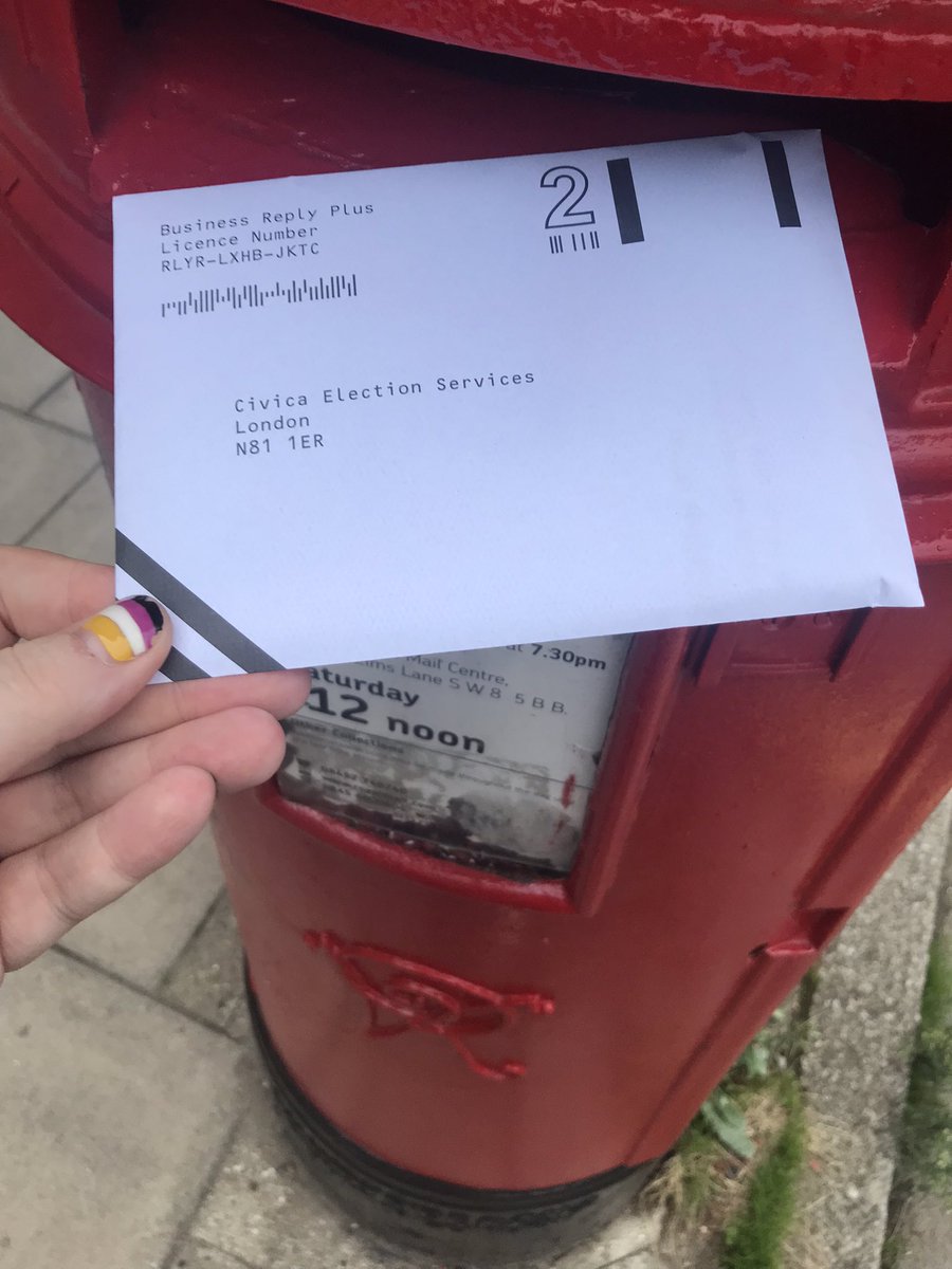 Sent off my ballot today @GoldsmithsUCU @ucu! 

✅ Yes
✅ Yes 

#TheUnionMakesUsStrong #SolidarityForever