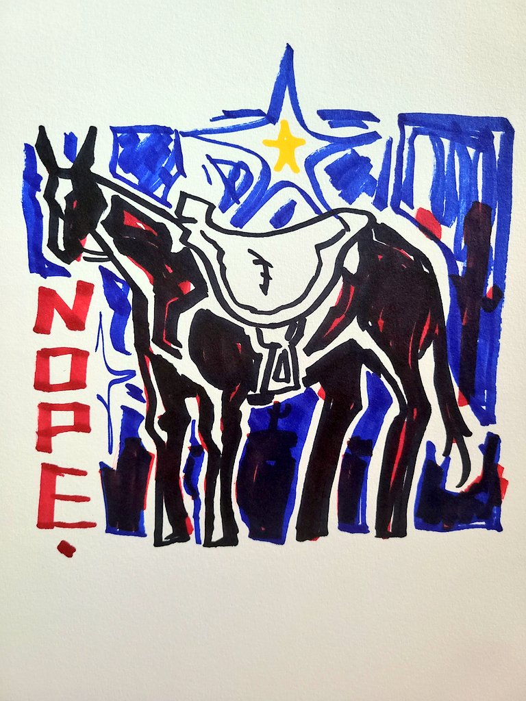 SLOWCANTER's tweet photo. I loved this movie more than anything 
#NopeMovie #NOPE2022 #lucky #artistsontwitter https://t.co/t5DXzLYfCf