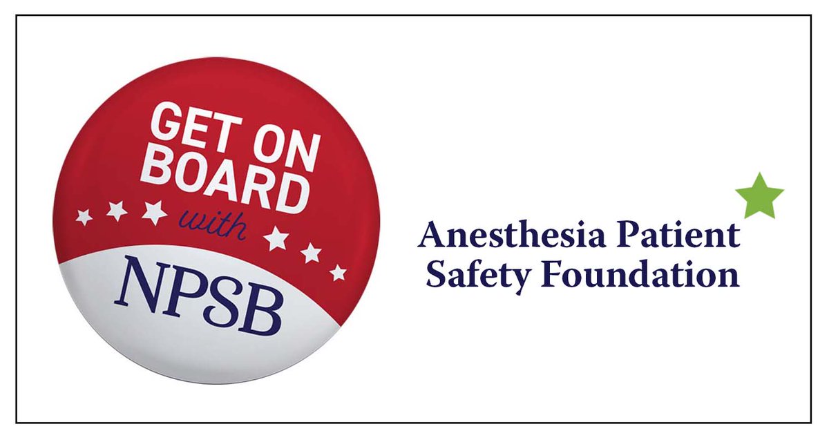 .@APSForg is on board with #patientsafety. Join them in advocating for a National Patient Safety Board and an end to #medicalerror. Learn more at npsb.org #NPSB #ptsafety #anesthesiology