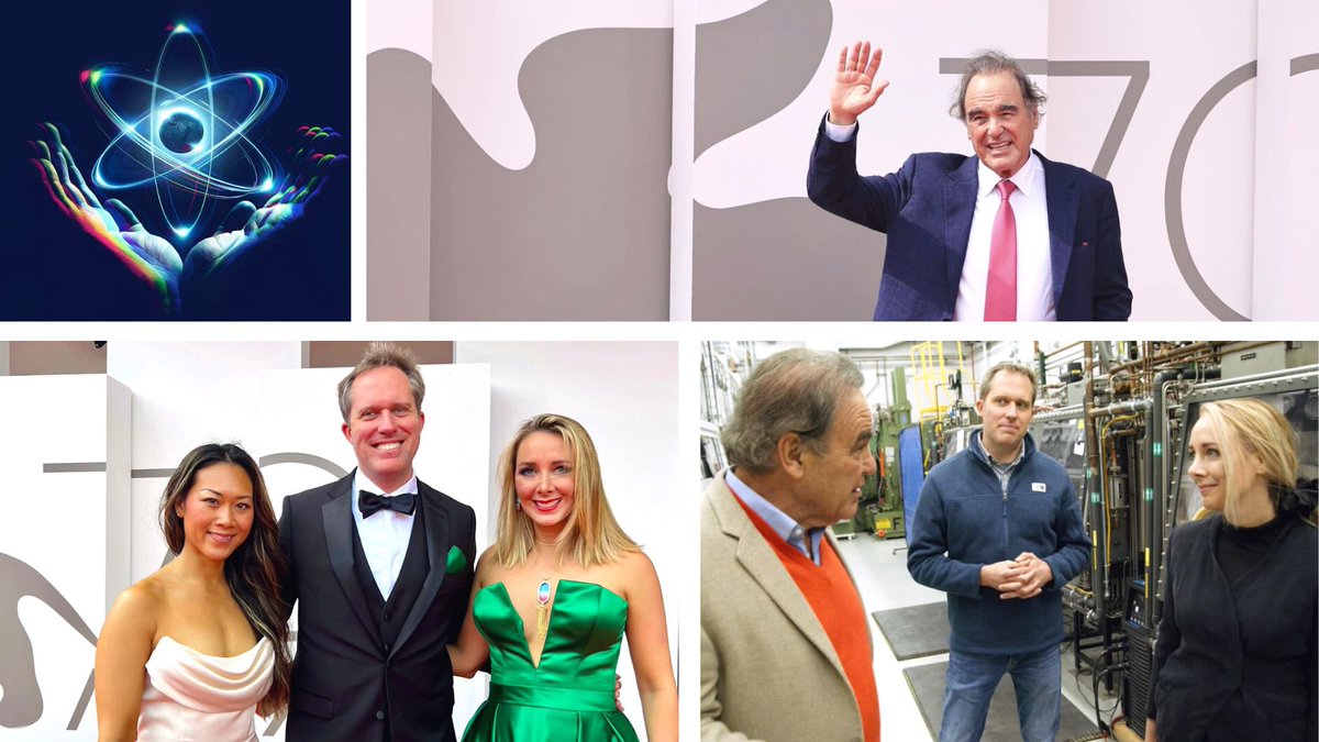 Oklo attended the world premiere with <a href="/TheOliverStone/">Oliver Stone</a> at the <a href="/FilmFestivalVe/">Venice Film Festival</a>. Oklo is proud to be featured in this inspiring doc as a leading advanced fission company developing reliable, scalable, affordable clean power plants.

@thewrap film review here: thewrap.com/nuclear-film-r…