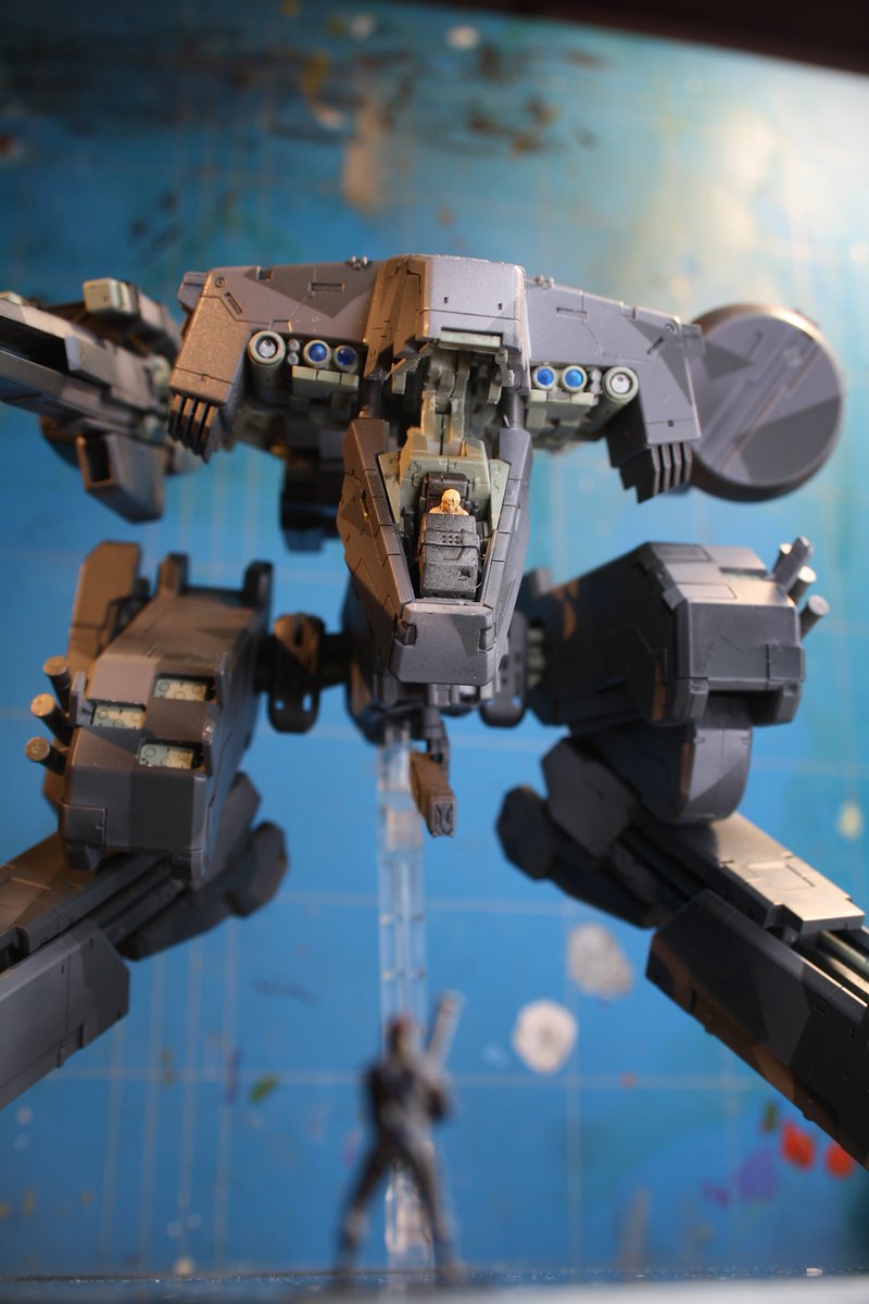 BuildsTora's tweet photo. 1/100 Kotobukiya Metal Gear Rex
#MetalGearSolid @HIDEO_KOJIMA_EN #新川洋司 #小島美玖 @Kotobukiya_EN https://t.co/UkkQZsGDJO