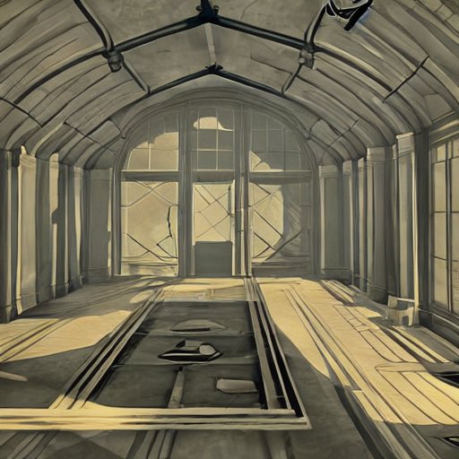 An abandoned greenhouse out the back of our as yet unnamed university. #conceptart #gamedev #digitalpainting