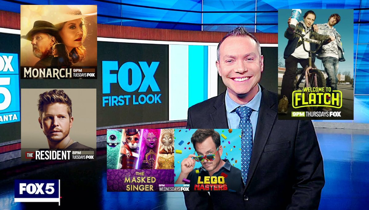 PaulFromFox5's tweet photo. The biggest shows on TV are back on FOX next week! Prepare for your fall viewing with #FOXFirstLook -- airing this Wednesday at 7:30pm on @FOX5Atlanta! https://t.co/ZFiNavdrdV