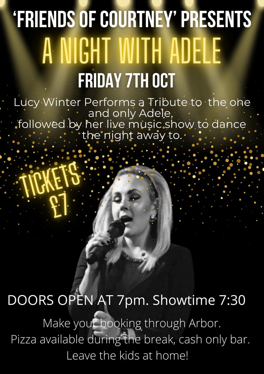 CourtneyFocp's tweet photo. Tickets now on sale. Limited number to 50. Please use Arbor to book your tickets. Licensed bar &amp; selling pizza at the interval. Get your baby sitter &amp; dancing shoes on. We're very excited. Only £7 a ticket. Any questions please don't hesitate to contact FOCP chairfocp@gmail.com. https://t.co/UzpZv8cApd