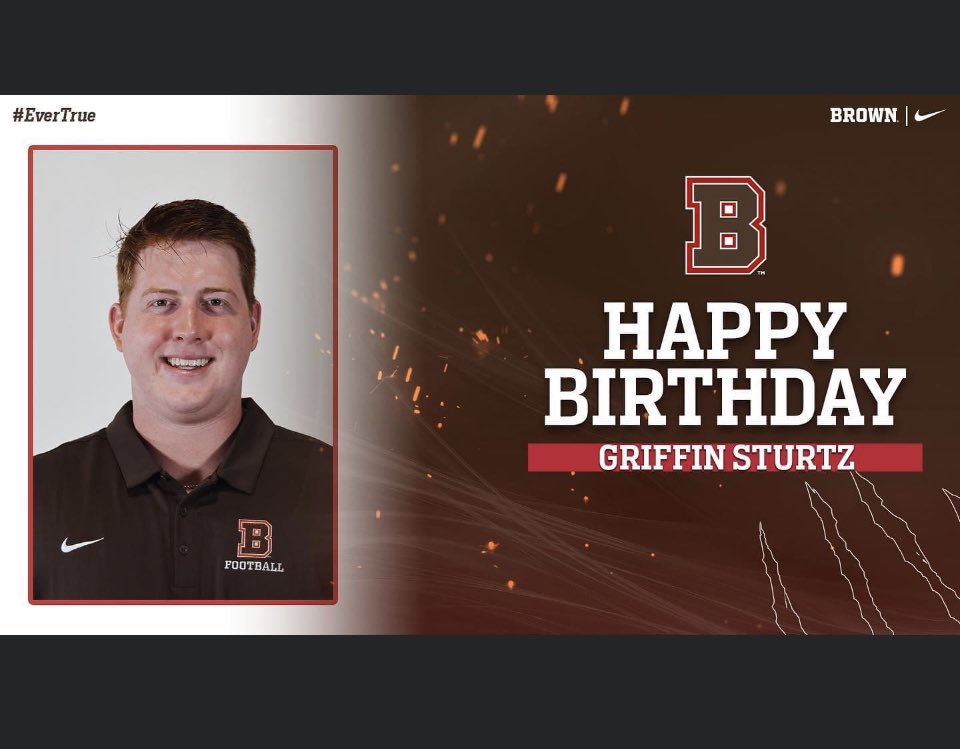 Big happy Birthday to this guy.  Good luck this season to <a href="/griffin_sturtz/">Griffin Sturtz</a> as he starts at OT this week for Browns opening game