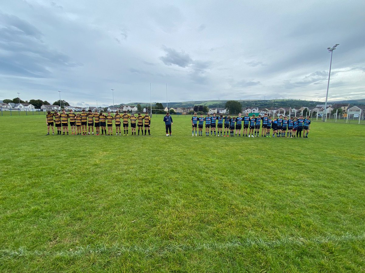 Big thanks to <a href="/rfc_kidwelly/">Kidwelly RFC</a> u15s yesterday for coming upto the rec and observing a minute silence, points came from Try scorers Hari Lloyd (3) Osian Thomas (2) Ceiron Davies (2) Evan Williams , Ollie Jones.

Thank you Dylan Walters for doing a great job reffing 👍🔵⚫️