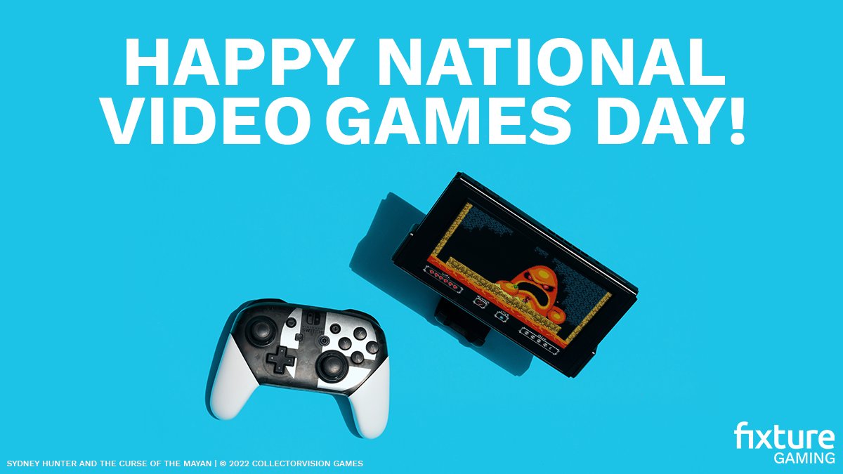 FixtureGaming's tweet photo. Happy #VideoGamesDay! What classic games do you think are worth celebrating?
Check out the #FixtureS1 and Carrying Case bundle on @Amazon:
https://t.co/hYf4jywr4j
#nationalvideogamesday #mondayfunday #mondaymood #cozygaming #cozygamer #switchgaming #nintendoswitch #nintendo https://t.co/UoLyleCgJL