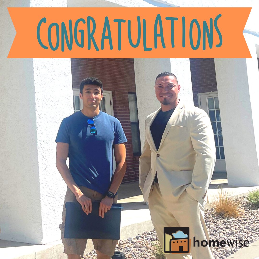 homewisenm's tweet photo. Estevan had put multiple offers on homes while working with another lender without any luck. Finally, gave @homewisenm a call and was teamed up with Rico who had him switch his lending over to Homewise, and now he is a homeowner!
#homeownership #nmhousing #homewise #newhome https://t.co/auyKzm5n1E