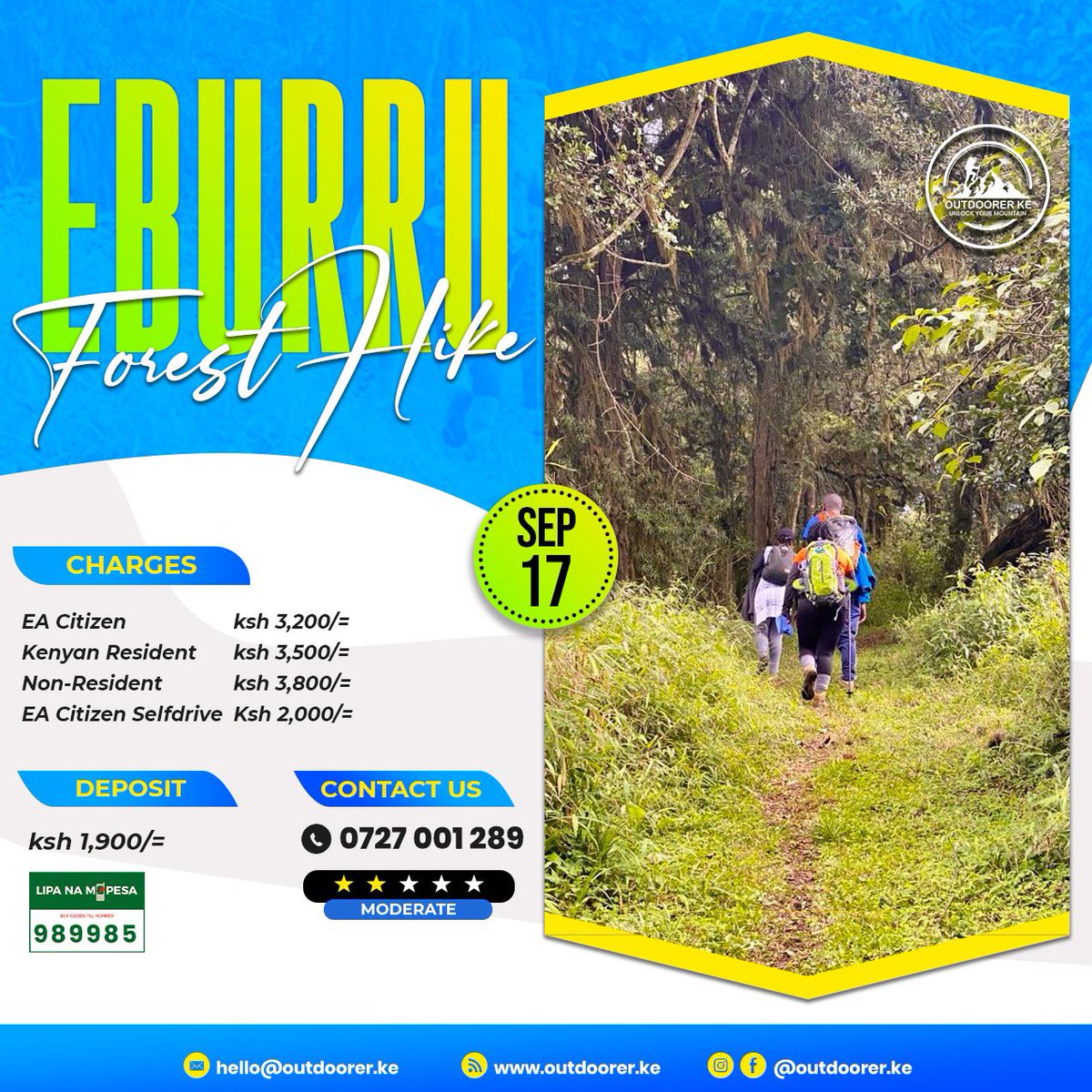 outdoorerke's tweet photo. We return to the magical #Eburru Forest this coming Saturday—and we think you should join us! 😻
Itinerary & trip info: https://t.co/xLlgfayE8Z https://t.co/PLazSuakzo