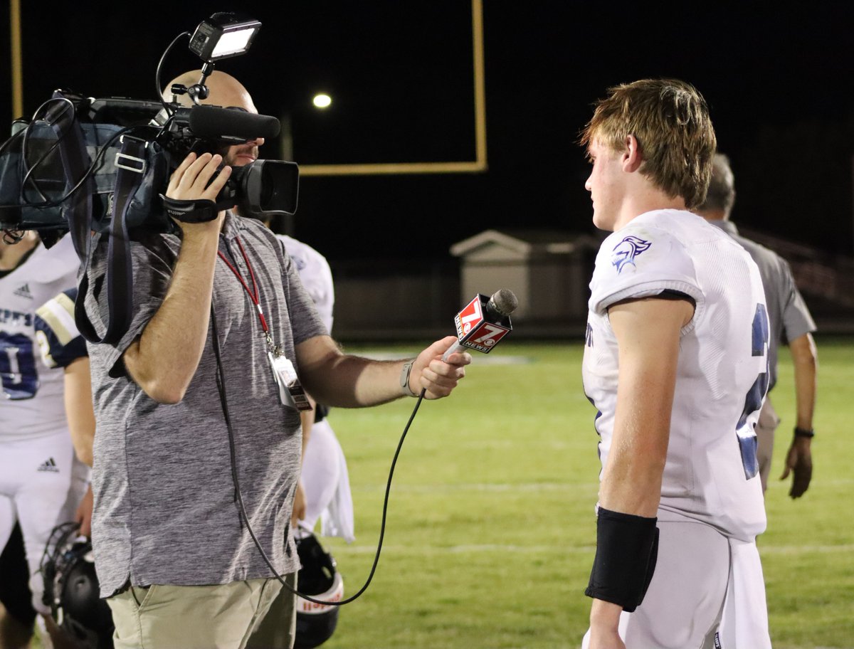 <a href="/sjcs_athletics/">St. Joseph's Catholic School Athletics</a> St. Joe's, No. 1 in Class 1A, won in thrilling fashion Friday, defeating 3A Seneca 45-35. The game had a little bit of everything -- and a lot of highlights for the undefeated Knights!! bit.ly/3eBZKXT