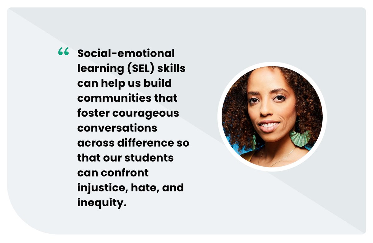 Check out this article by @denasimmons in @ASCD on why we need antiracist, culturally competent #SEL ascd.org/el/articles/wh… #culturalcompetency #SELforall