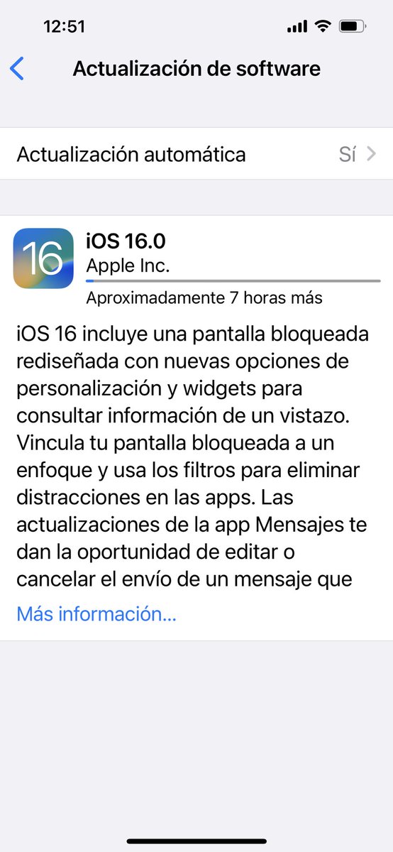 checss's tweet image. Y así seguiré esperando #iOS16