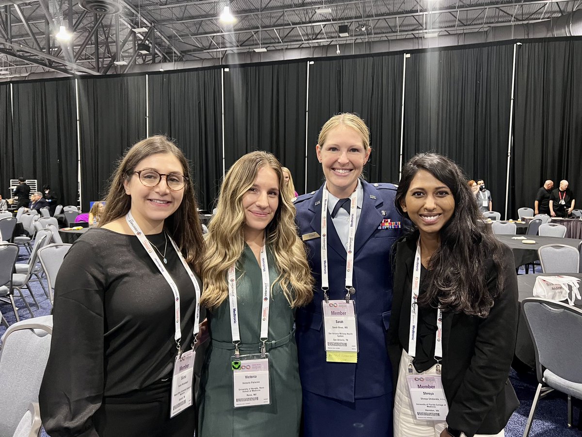 Got to meet with some of the incredible @NOIG_Headmirror team in person at the #WIO lunch! <a href="/sumatriptan__/">Suma Alzouhayli</a> <a href="/DrSarahNBowe/">Sarah N Bowe MD EdM</a> #SHENT #NOIG #headmirror