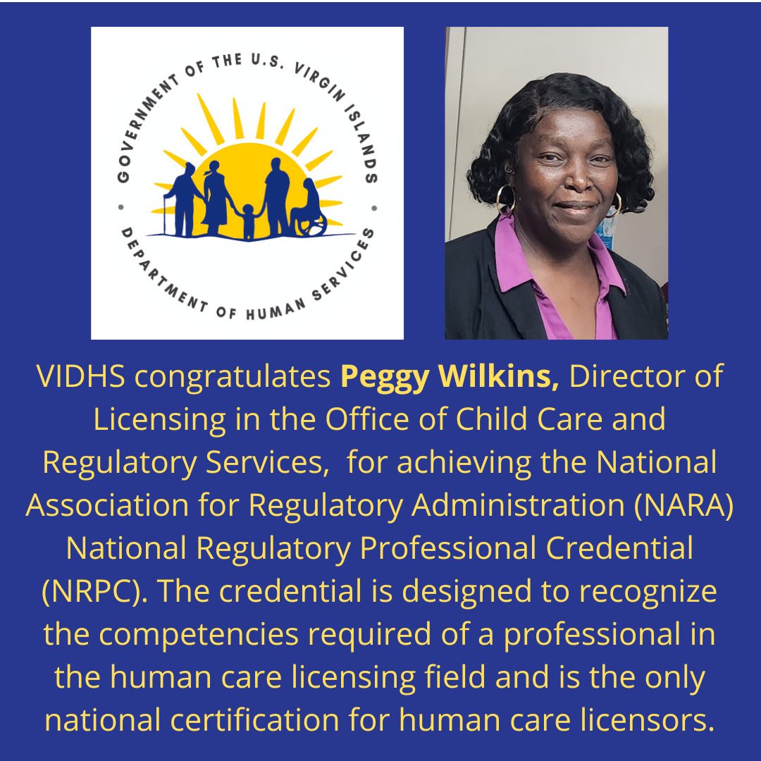 DhsUsvi's tweet photo. Congratulations to our team member who achieved a significant certification!
#VIDHS
#OCCRS
#NARA
#NRPC
#EmployeeExcellence https://t.co/Gz25kdE04e