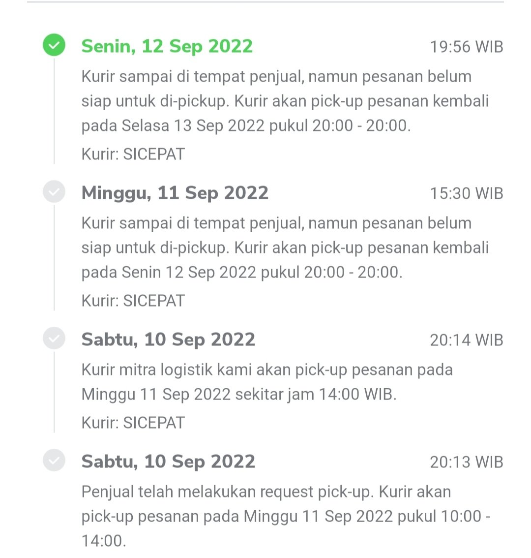 ES4ngga's tweet photo. @sicepat_ekspres Yg paling ku benci itu "MENYALAHKAN ORANG LAIN ATAS TANGGUNG JAWAB YG DILALAIKANNYA"

pake beralasan kurir sudah sampe ke penjual tp paket belum siap segala, MATAMU SUDAH SAMPE, paket udah siap sejak sabtu, tp ditunggu gk ada wujud &amp; kabarnya. https://t.co/AY2vDu3O0b