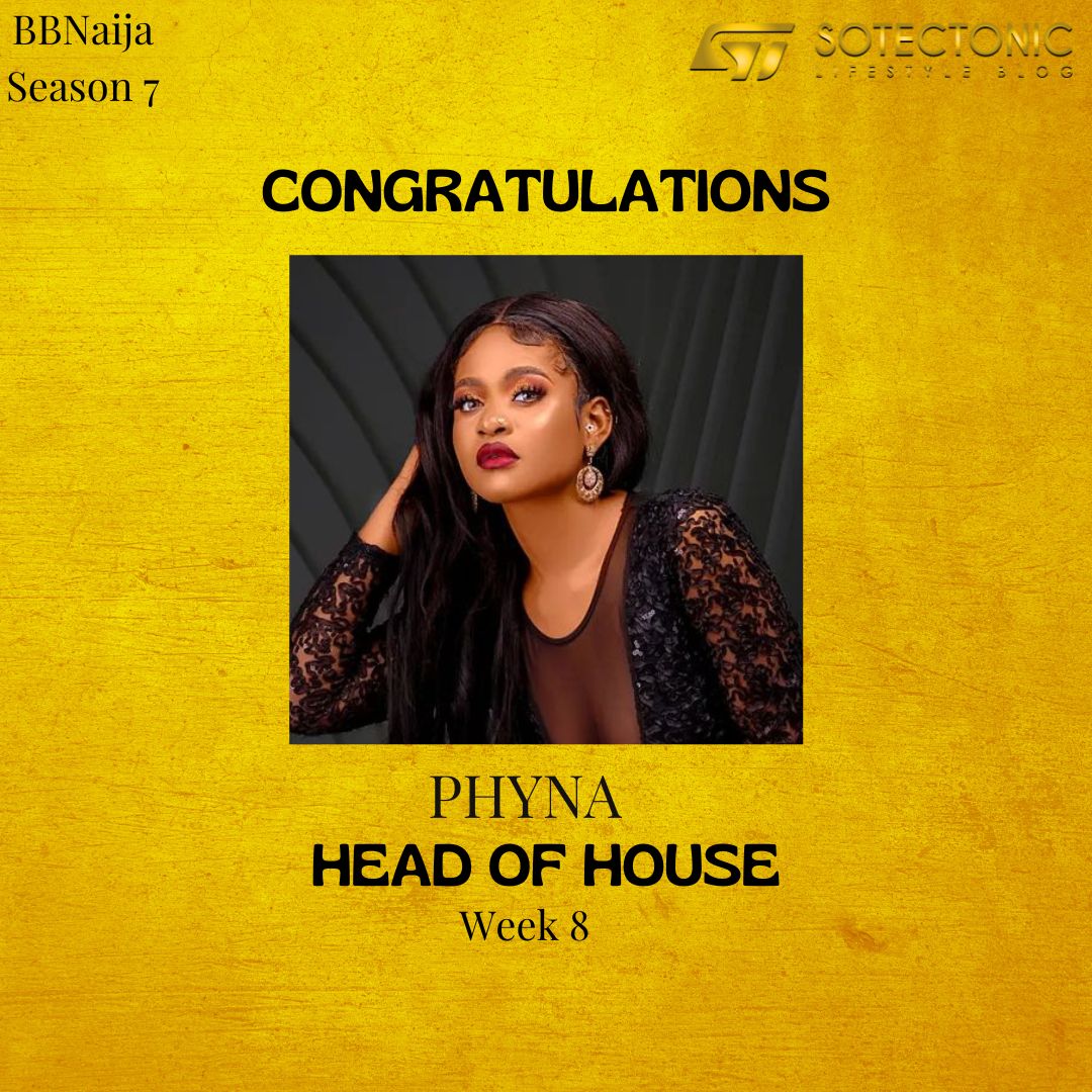 SoTectonic's tweet photo. Phyna is the second female and first former level 2 housemate to become Head of House in the Bbnaija level up season.

Congratulations @unusualphyna 🎉

#congratulationsphyna #bbnaijalevelup #bbnaija #bbnaihaseason7 #unusualphyna #phynation #phynabbn #bbnupdate #sotectonic https://t.co/CINaUAO8lY