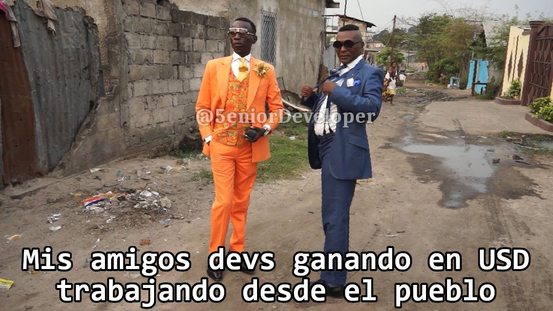 5eniorDeveloper's tweet photo. ¿Ustedes tienen amigos así?

¡Arróbenlos! https://t.co/nIVY2Lxtqu