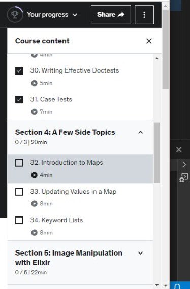 KobusScheltema's tweet photo. 78/100 Today I practiced DocTests on a Windows Computer and peer code in the Max with Elixirs Map. #100daysofcoding https://t.co/F5qhT93iwm