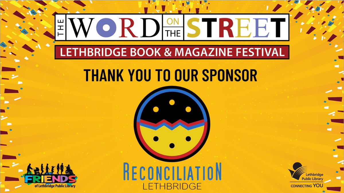 WOTS_Lethbridge's tweet photo. Thank you to Reconciliation Lethbridge, our Indigenous Speaker Series Sponsor!
#WOTSyql https://t.co/brxmMBpXn4