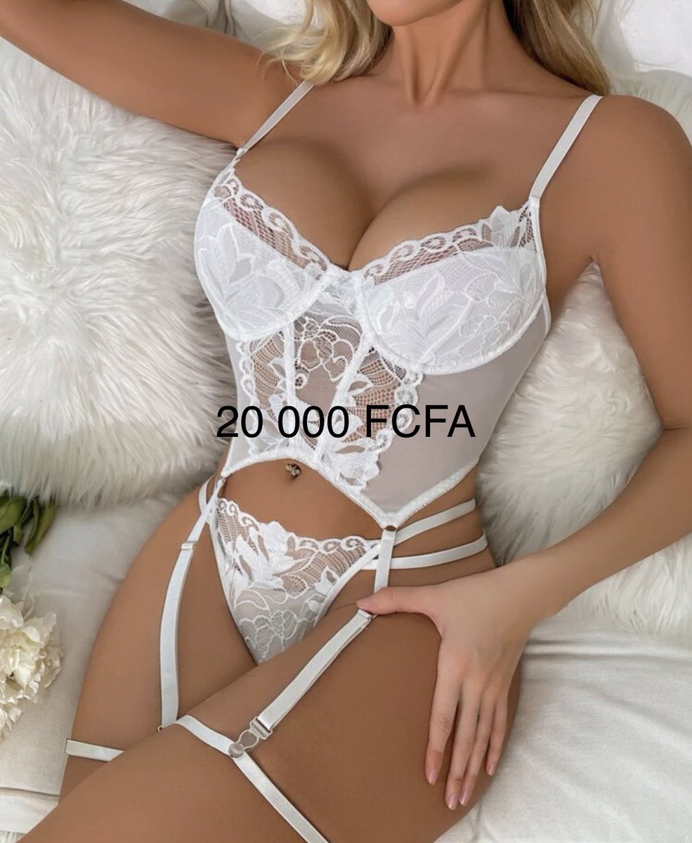 DfgBoutique's tweet photo. Garter Lingerie Set With stockings 

🏷prix sur chaque photo

Livraison immédiate sur Dakar
Adresse: Sacré Cœur 3 derrière Immeuble Expresso
Tel: Tel: +221 77 224 66 63/+221 76 147 30 73 https://t.co/CFFEFxBOwp