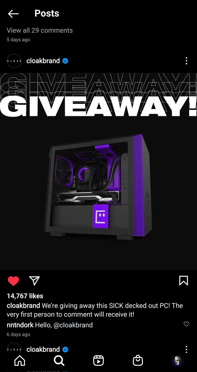 DorkAltDel's tweet image. @cloakbrand did I win? 👁🫦👁

#cloakbrand #cloaky #Giveaway