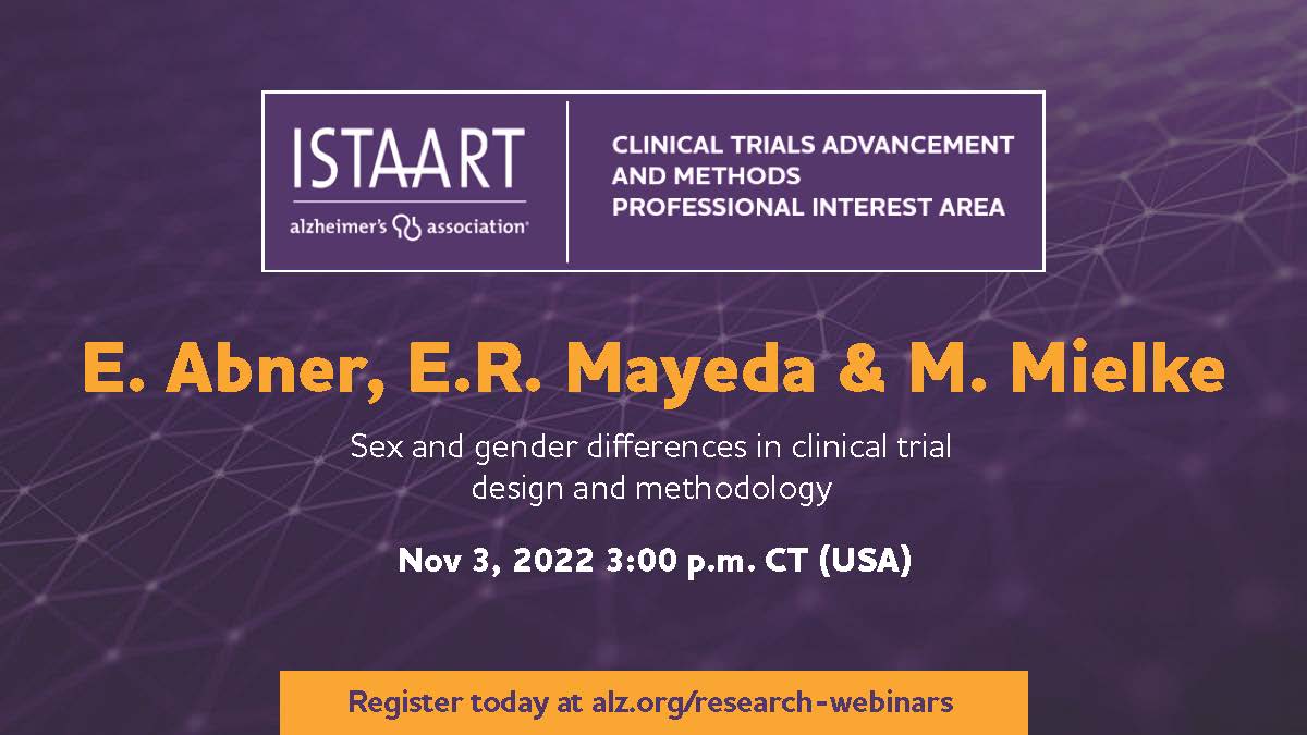 ClinTrialsPIA's tweet photo. Sex and gender differences in clinical trials on November 3rd, 2022
Register today at:
 https://t.co/CkCsh38wyv https://t.co/DeXlNGOoD8