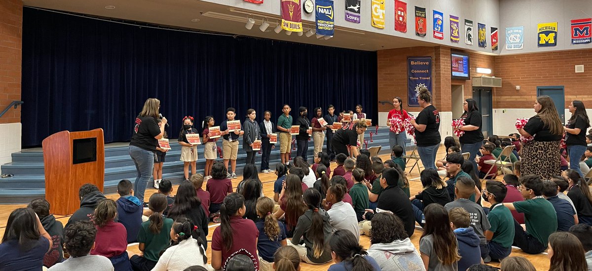 Littleton_ES's tweet photo. On Friday September 9th, we celebrated our E.P.I.C Firebird students in Kinder through 8th grade. Our Kinder - 4th graders who have passed all skills on the phonics screener were celebrated by giving them their own spirt shirt!  Keep being E.P.I.C. Firebirds! https://t.co/tftC1h56W4
