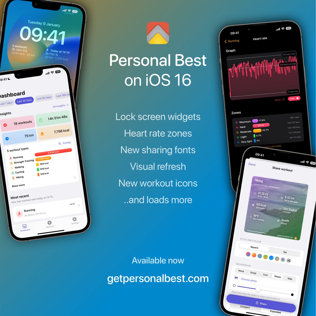 Personal Best — Workout tracker tweet media