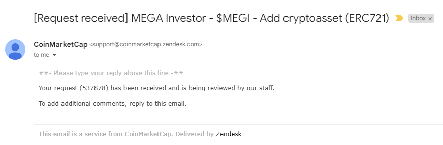 megapoolbsc's tweet photo. Request #537878 for listing MEGA Pool to @CoinMarketCap , @cmclistings 
We claim legitimacy and authorship https://t.co/cJAogoJIGO