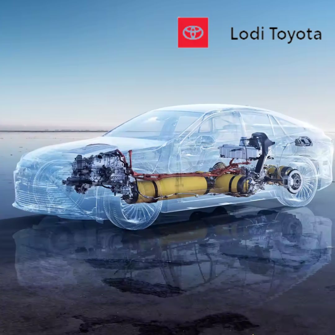 LodiToyota's tweet photo. The 2022 Toyota Mirai generates power by combining hydrogen with oxygen from the outside air, which helps save you money at the pump!
Learn more here: https://t.co/SUIQACYfyX
#Toyota #ToyotaUSA #ToyotaMirai #NewCar #2022 #Lodi https://t.co/fmrXHOxZdL