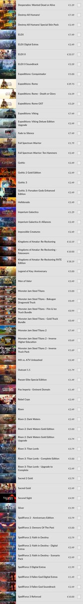 heavypercent's tweet photo. THQ Nordic Sale on @GOGcom til Sep 19, 2022 🔥 BIOMUTANT, Desperados III, Kingdoms of Amalur: Re-Reckoning, ELEX II, and more up to 75% off: https://t.co/XBqIq7vJiV https://t.co/jF7RX4IaTV