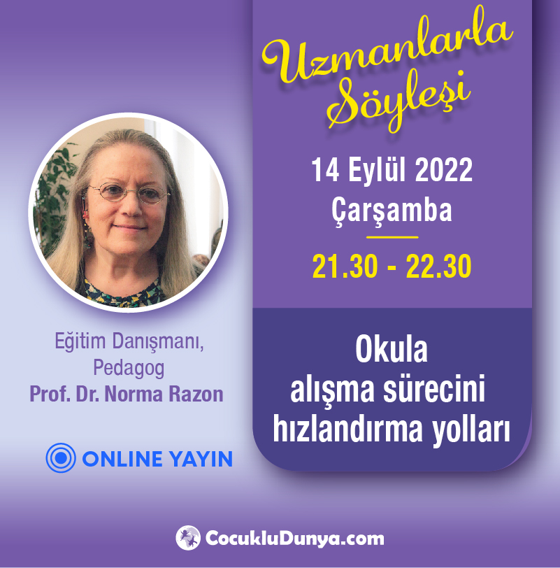 #Okullar açıldı ve çocuklarımız #okulaalışma sürecine başladılar. Okula alışma sürecini hızlandırmak için ne yapabilirsiniz? Eğitim Danışmanı - Pedagog Prof. Dr. Norma Razon ile bu konuda konuşacağız. 
pazar.cocukludunya.com/urun/okula-ali…
#çocukgelişimi #anaokulunahazırlık #okulahazırlık