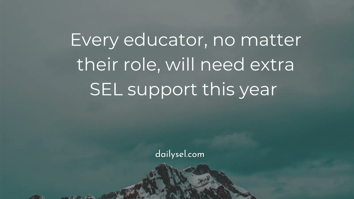 dailySEL_'s tweet photo. “In my 20-plus years’ working in this district, no one has ever held space for my own SEL skill development like this. I’m so grateful for this work.” 
https://t.co/jLlopM9AZt 
#BacktoSchool #socialemotionallearning #eduleaders #edchat #DailySEL 
@randybw15 @Princoach81 https://t.co/R9lMyOVShS
