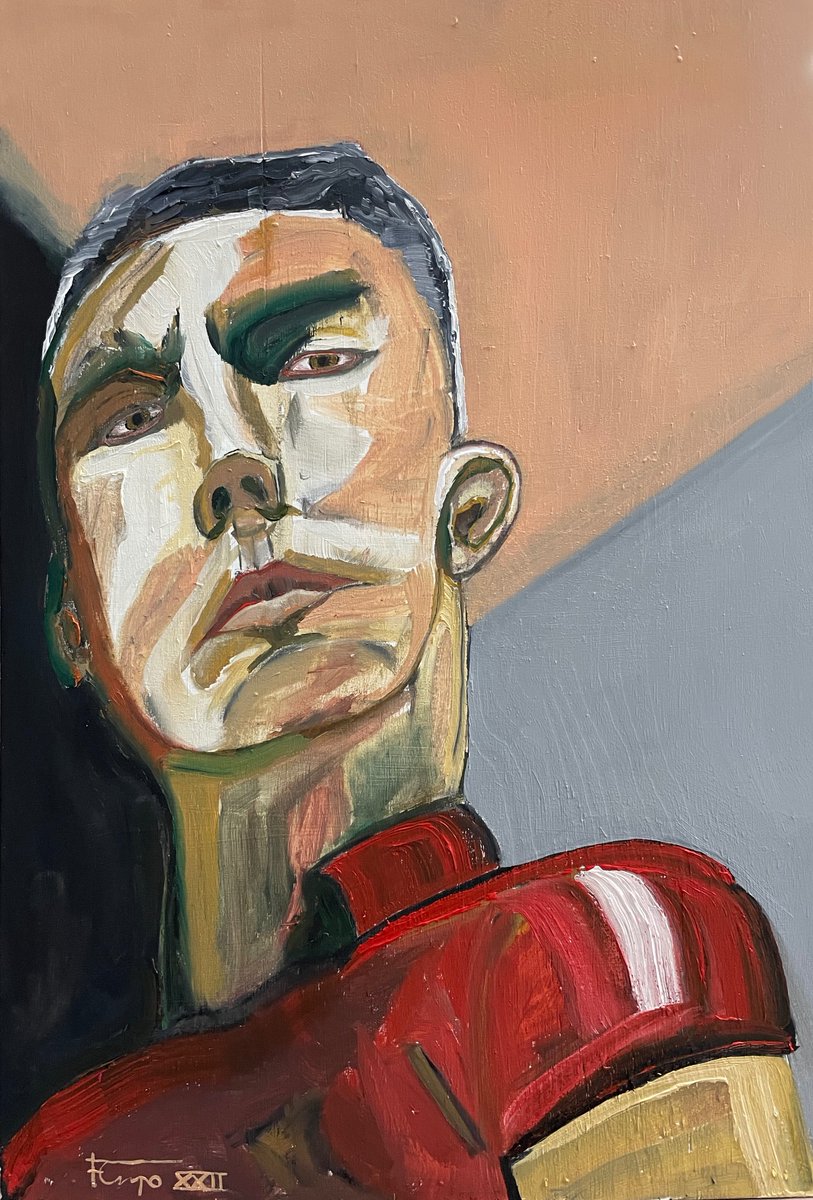 QuicoCrespo's tweet photo. Γleo sobre tΓ‘blex, 50x34cm
.
#oleo #expressionistportrait #expresionismo #retratoexpresionista #selfportrait #autoretrato #intruso #intrusos #expressionism #retrato #oilpainting #oilportrait #miradas #head #artecanario #artistacanario #germanexpressionism #postimpressionism https://t.co/aL2EJmQob6