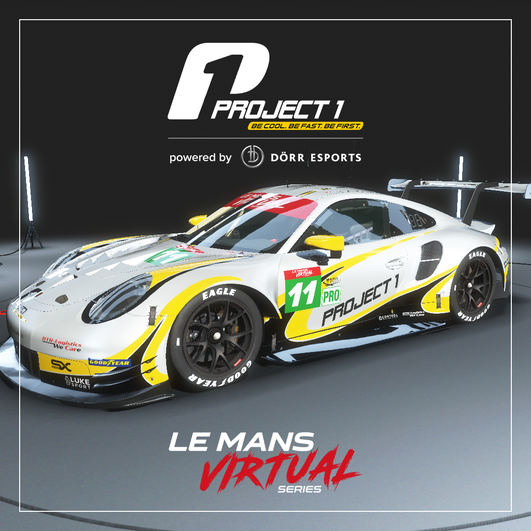 This is our driver lineup for the Le Mans Virtual Series!
🇩🇪 <a href="/GassnerMarc/">Marc Gassner</a> - PRO
🇩🇪 <a href="/MoritzLoehner/">Moritz Löhner</a> 
🇩🇪 <a href="/LeonardKrippner/">Leo Krippner</a> 
🇩🇪 <a href="/florianhasse_/">Florian Hasse</a> 

Together with <a href="/Project1_93/">Project 1 Motorsport</a> we will be competing with the Porsche 911 RSR in the beautiful Project 1 design.