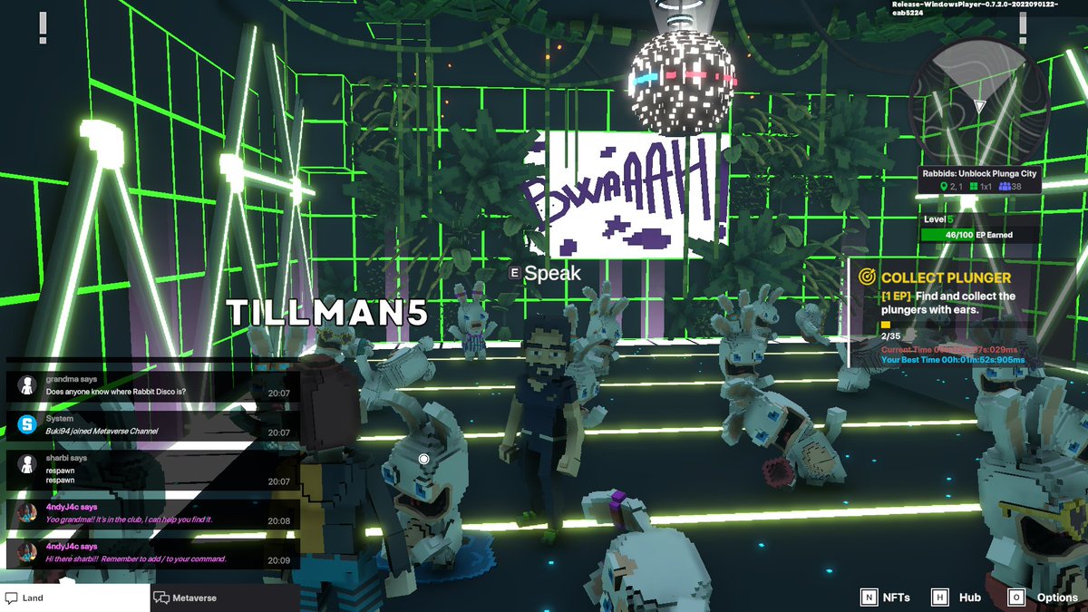 SBukurecki's tweet photo. @TheSandboxGame @RabbidsOfficial I just participated in the #SandboxAlphaS3Giveaway for a chance to win 500 SAND! Found the Disco Rabbid, check out my screenshot below!
👇 https://t.co/jwqUCPerNL