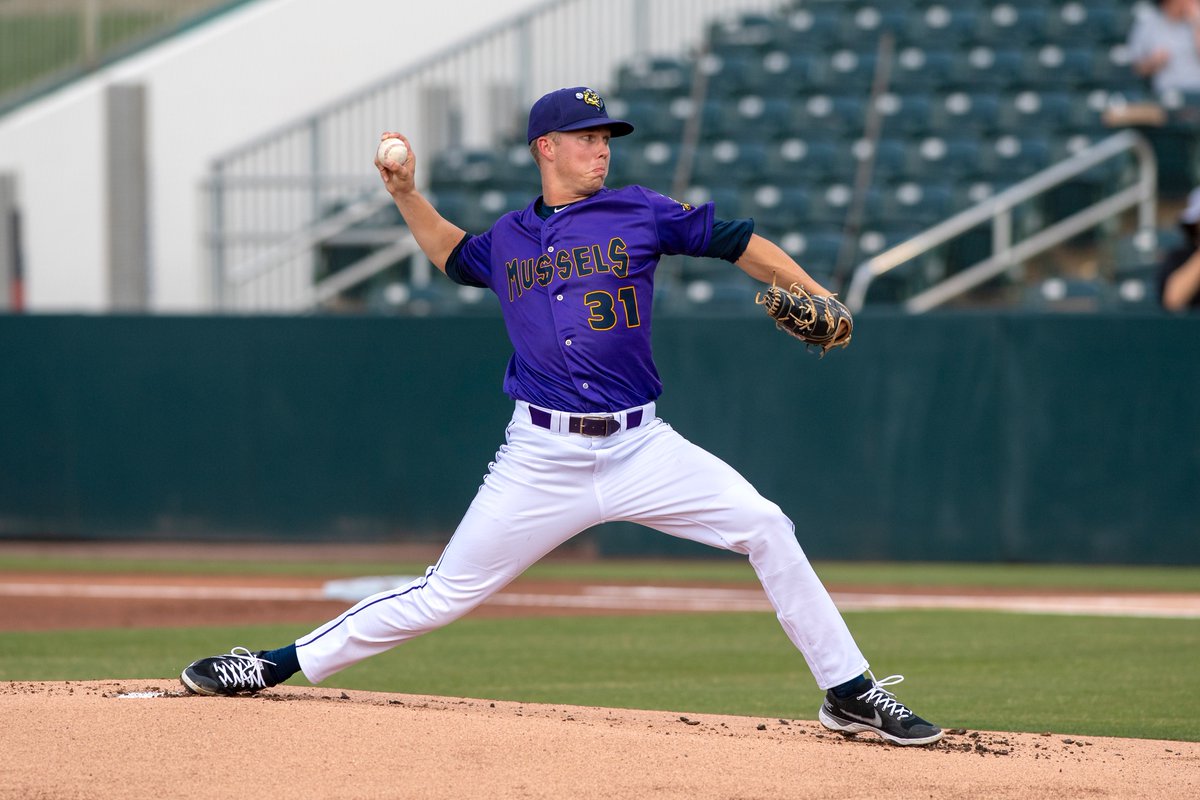 Pierson Ohl has been named our Game 1 starting pitcher!

He will take on the <a href="/DunedinBlueJays/">Dunedin Blue Jays</a> at 6:30 tomorrow night! #MusselUp #PlayoffTime